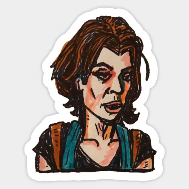 Resident Evil Sticker by MattisMatt83